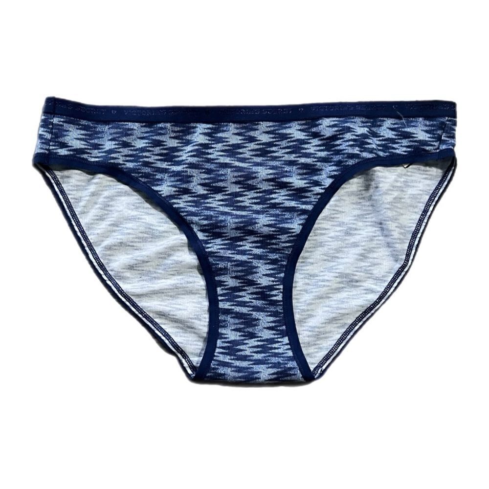 Victoria’s Secret Soft Stretchy cotton bikini panty blue Medium